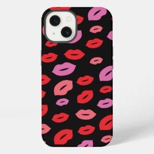 Belleza de impresión de labios Glam rosa/rojo/negr