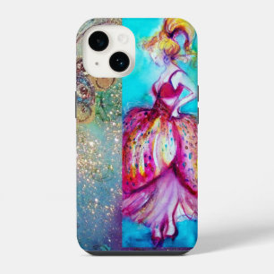 Funda Para iPhone 14 BELLEZA EN VESTIDOS DE COLOR ROSADO / Mágica plant