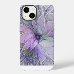 Funda Para iPhone 14 Belleza impresionante Arte fractal abstracto moder