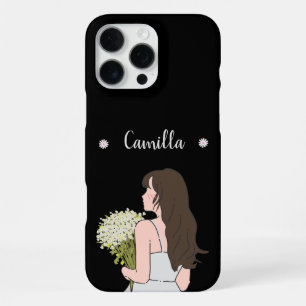 Funda Para iPhone 16 Pro Max Belleza y bytes encanto floral