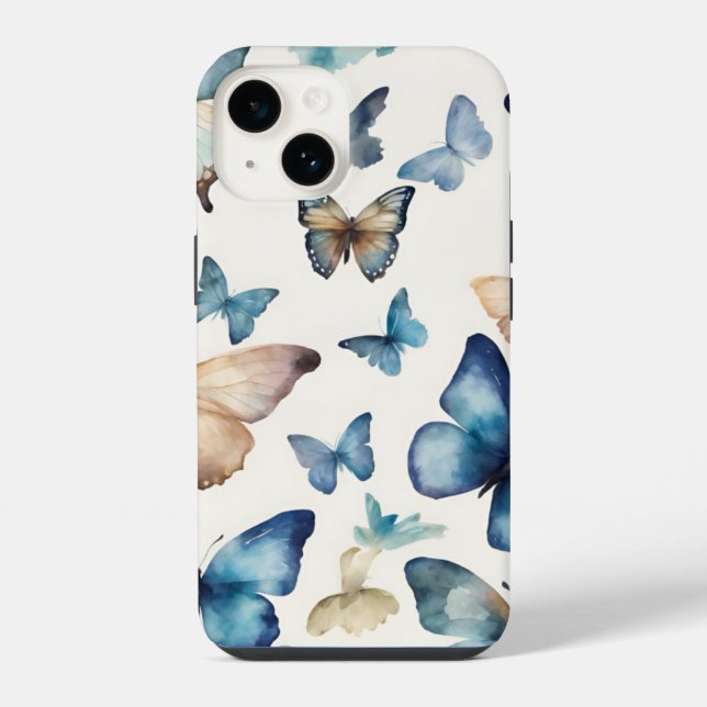 Funda Para iPhone Bellezas de Mariposas (Reverso )