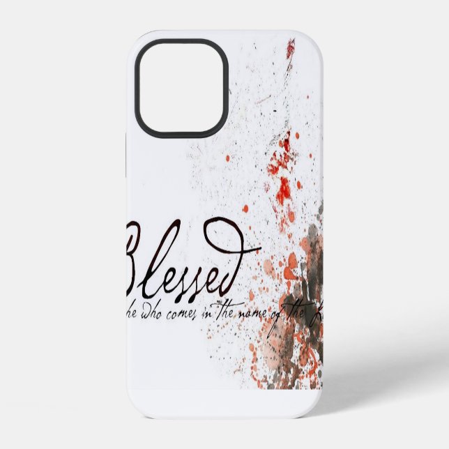 Funda Para iPhone Bendito es él (Reverso )