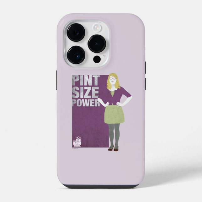 Funda Para iPhone Bernadette | Potencia de tamaño de pinza (Reverso )