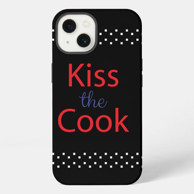 Funda Para iPhone Besa Al Cocinero (Reverso )