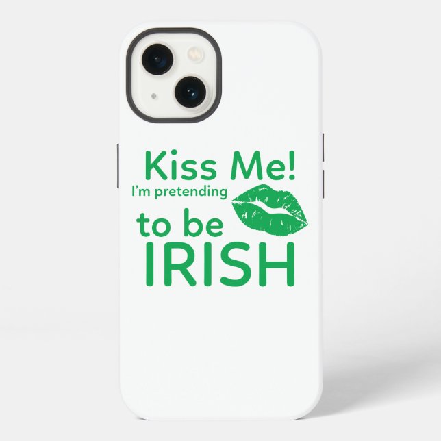 Funda Para iPhone beso irónico (Reverso )