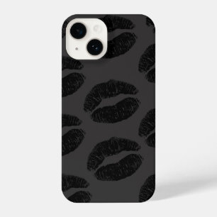 Funda Para iPhone 14 Besos negros