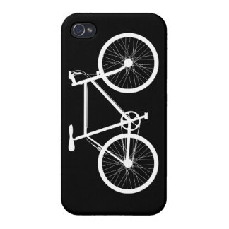 Carcasa Para iPhone 4/4S Bicicleta en blanco y negro