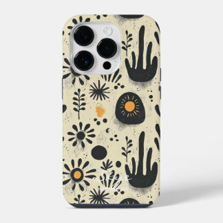 Funda Para iPhone 14 Pro Bienestar Floral Bliss con Acentos del Desierto