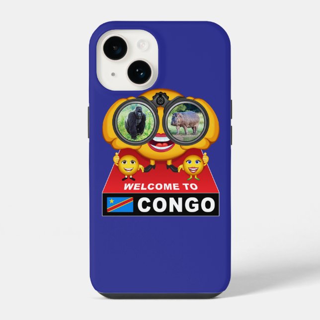 Funda Para iPhone Bienvenido a Congo (Reverso )