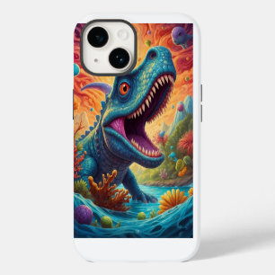 Funda Para iPhone 14 Bienvenido al Mundo Mágico de Dino Delights