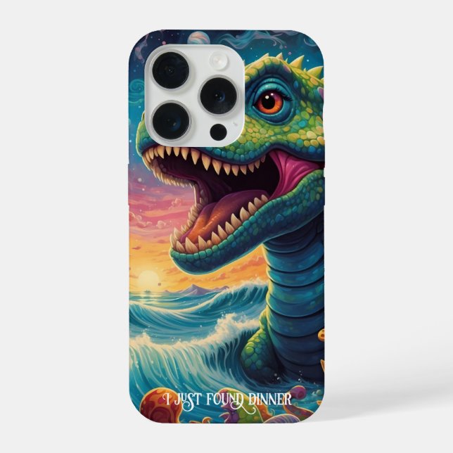Funda Para iPhone Bienvenidos al mágico mundo de los Dinos Delights (Reverso )