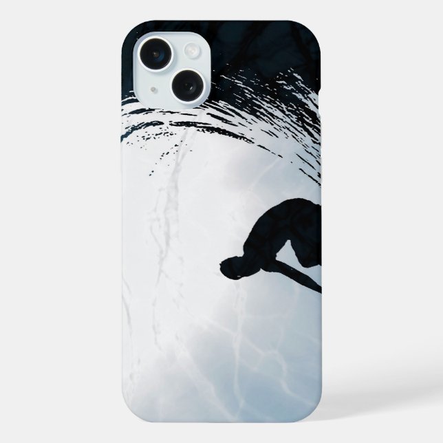 Funda Para iPhone Big Wave Surfer (Reverso )