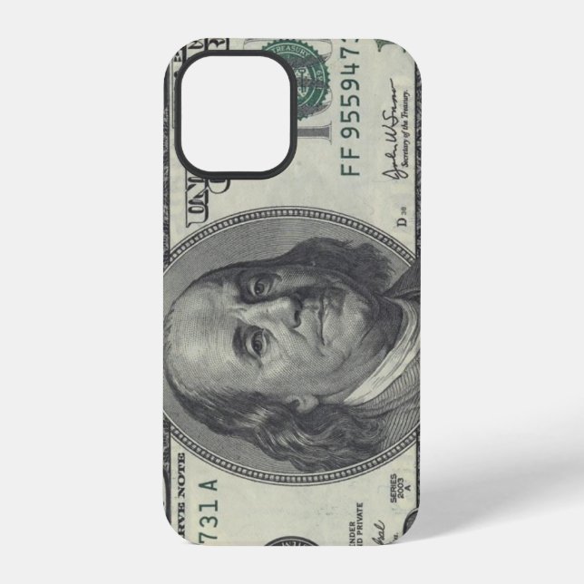 Funda Para iPhone Billete de 100 dólares (Reverso )