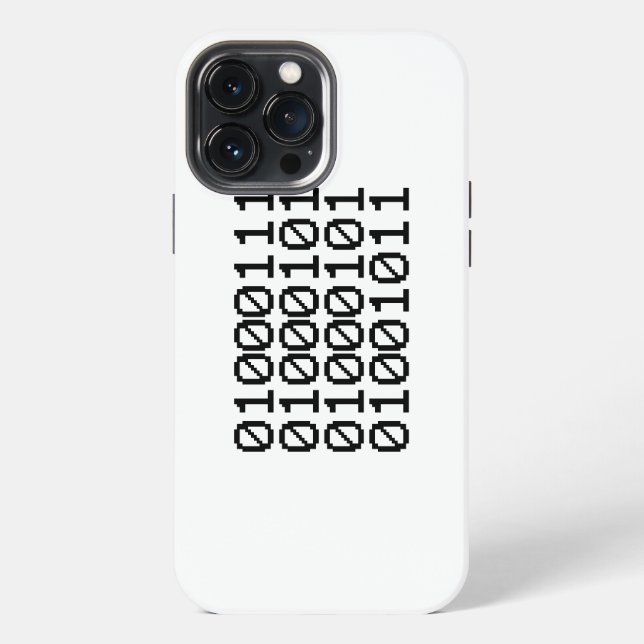 FUNDA PARA iPhone BINARY GEEK (Reverso )