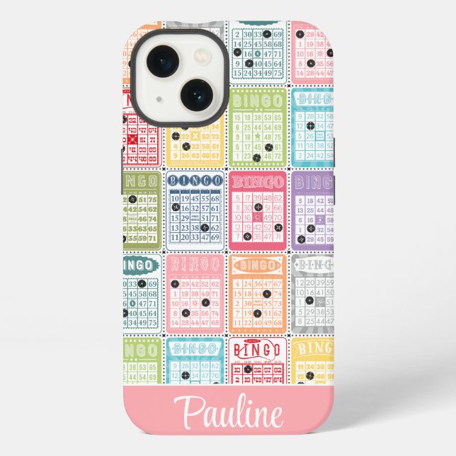 Funda Para iPhone Bingo Retro (Reverso )