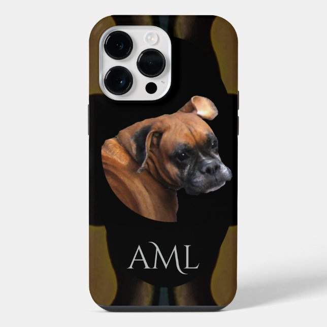 Funda Para iPhone Birmania El Perro Boxer (Reverso )