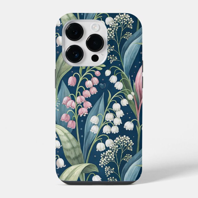 Funda Para iPhone Birth Flower Botanical Design (Reverso )