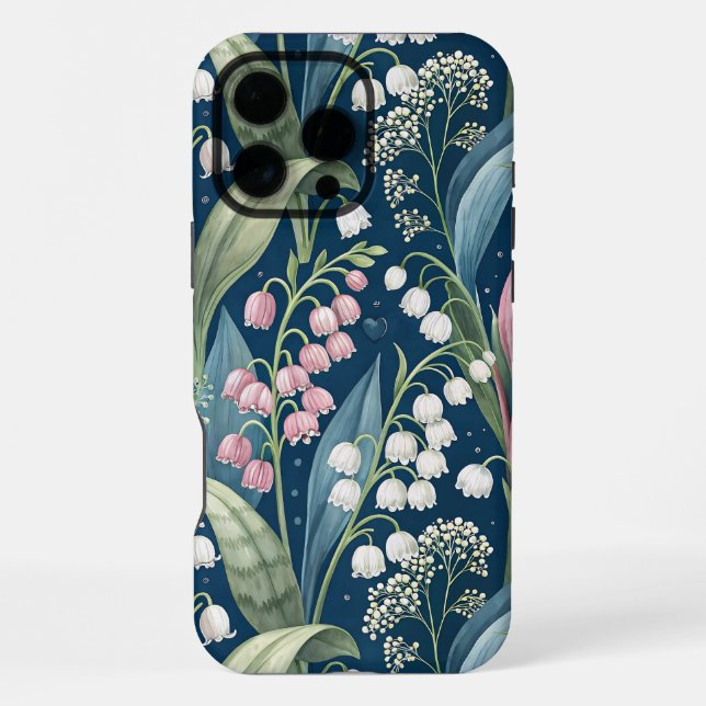 Funda Para iPhone Birth Flower Botanical Design (Reverso )