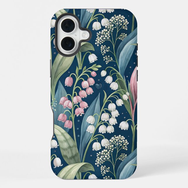 Funda Para iPhone Birth Flower Botanical Design (Reverso )