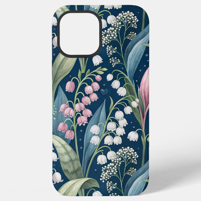 Funda Para iPhone Birth Flower Botanical Design (Reverso )