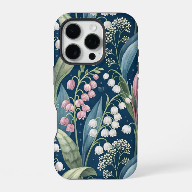 Funda Para iPhone Birth Flower Botanical Design (Reverso )