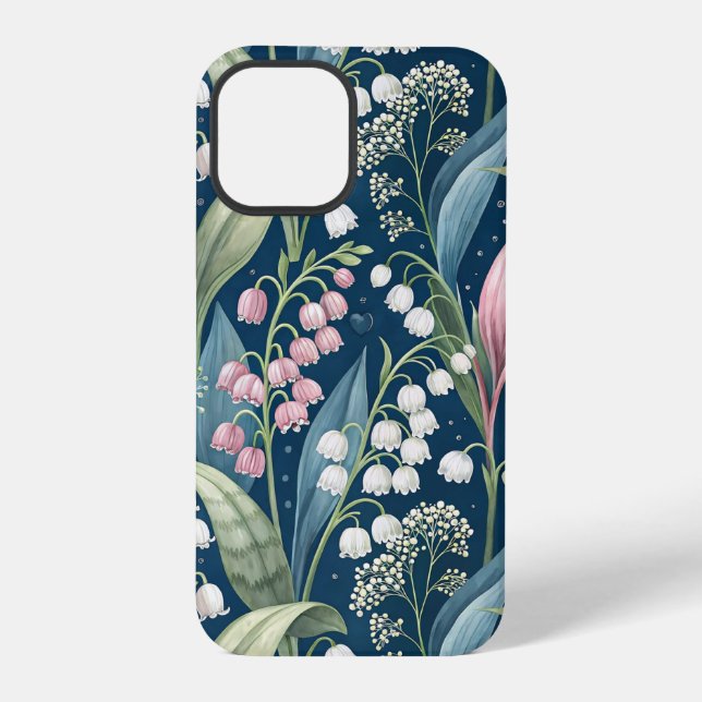 Funda Para iPhone Birth Flower Botanical Design (Reverso )