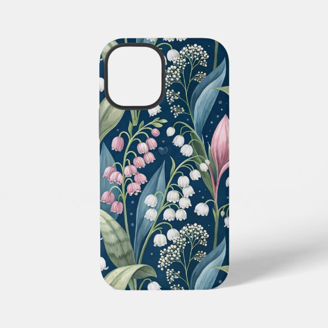 Funda Para iPhone Birth Flower Botanical Design (Reverso )