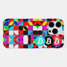 Bitcoin colorido (HD vibrante)