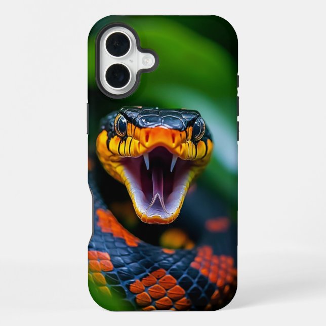 Funda Para iPhone Bite de serpiente (Reverso )