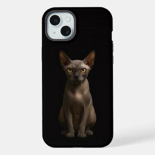 Black 4 Luxe, gato Sphynx iPhone 15 Plus