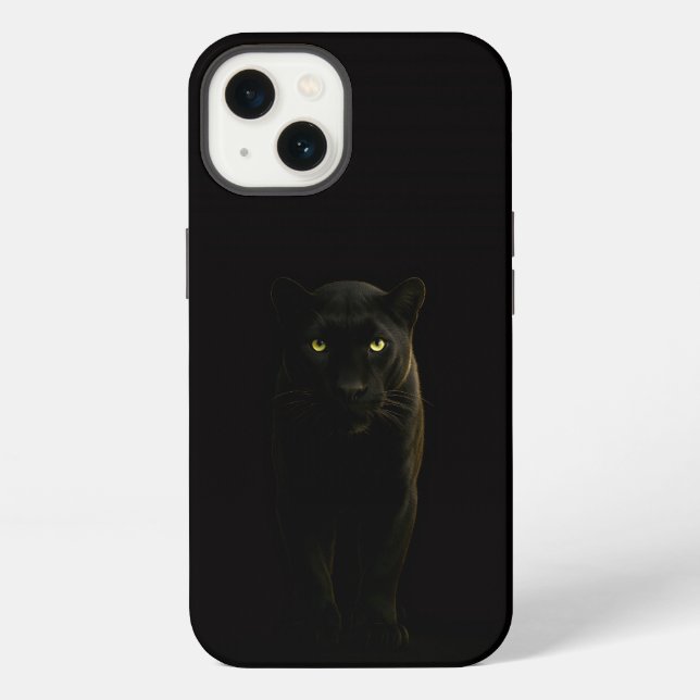Funda Para iPhone Black 4 Luxe iPhone 13, Pantera Negra (Reverso )