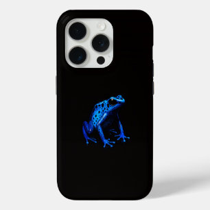 Black 4 Luxe iPhone 15 Pro Mate, Rana Azul