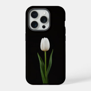 Black 4 Luxe iPhone 15 Pro Mate Tulipán Blanco Per