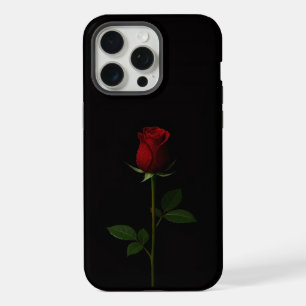 Black 4 Luxe iPhone 15 Pro Max, Rosa Roja Terciope