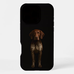 Funda Para iPhone 16 Pro Max Black 4 Luxe iPhone 16 Pro Max, Perro Pointer Alem