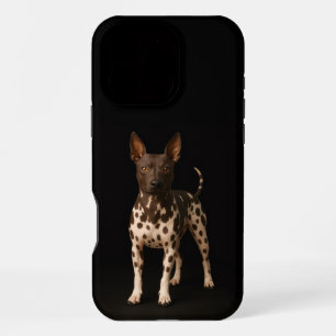 Funda Para iPhone 16 Pro Max Black 4 Luxe iPhone 16 Pro Max, Terrier sin pelo