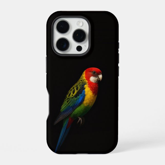 Funda Para iPhone Black 4 Luxe iPhone 16 Pro, Rosella Oriental (Reverso )