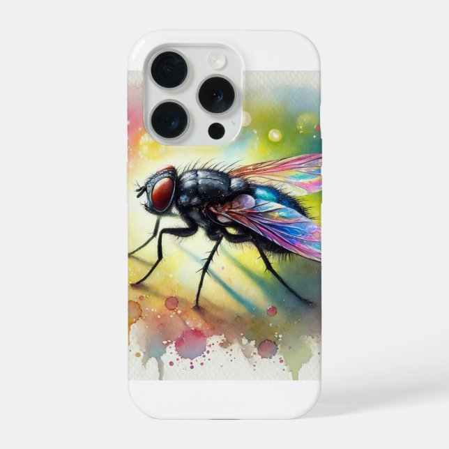 Funda Para iPhone Black Fly 300824AREF111 - Watercolor (Reverso )