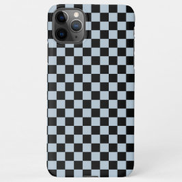 Funda Para iPhone 11Pro Max Black ice checkered pattern