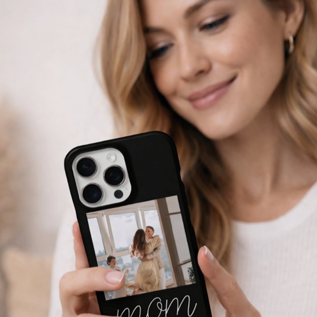 Funda Para iPhone Black Mom Established Script Photo Case-Mate  (Subido por el creador)
