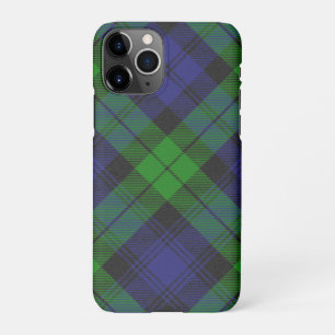 Funda Para iPhone 11Pro Black Watch Tartán trazar patrón escocés