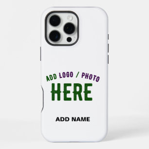 FUNDA PARA iPhone 16 PRO MAX BLANCA MODERNA CON ESTILO PERSONALIZABLE VERIFICAD