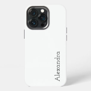Funda Para iPhone 13 Pro Blanco Color sólido
