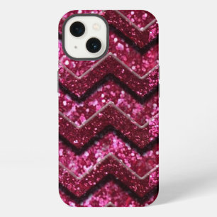 Bling Glam Girly Purpurina Sparkle Chevron