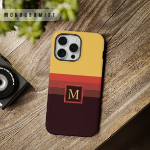 Bloque de color personalizable amarillo rojo grana