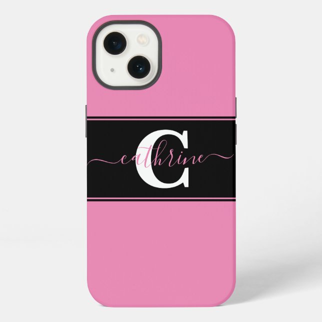 Funda Para iPhone Bloque de color personalizado (Reverso )