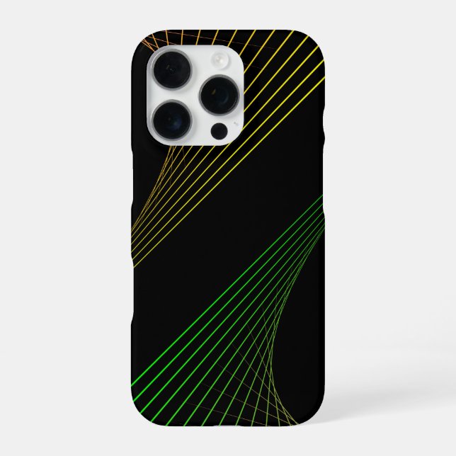 Funda Para iPhone Bloqueo de neón (Reverso)