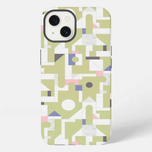 Funda Para iPhone Bloques de Construcción (Reverso )