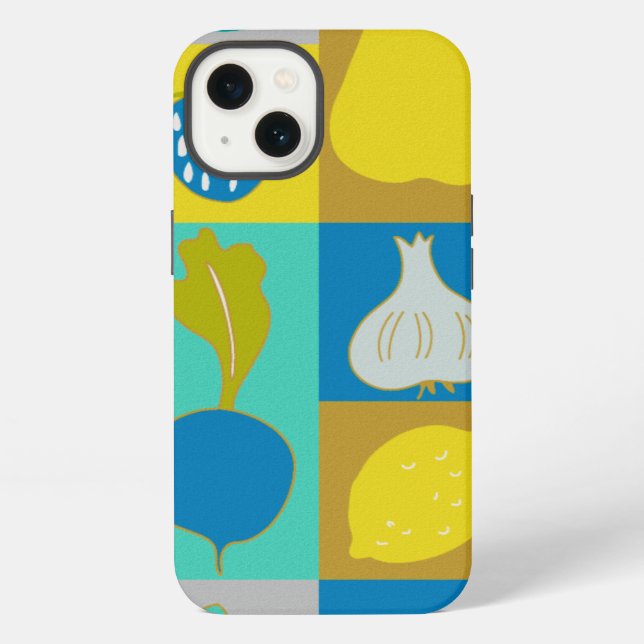 Funda Para iPhone Bloques de vegetación I (Reverso )