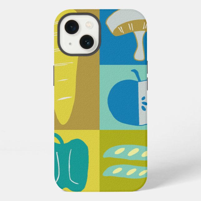 Funda Para iPhone Bloques de vegetación II (Reverso )